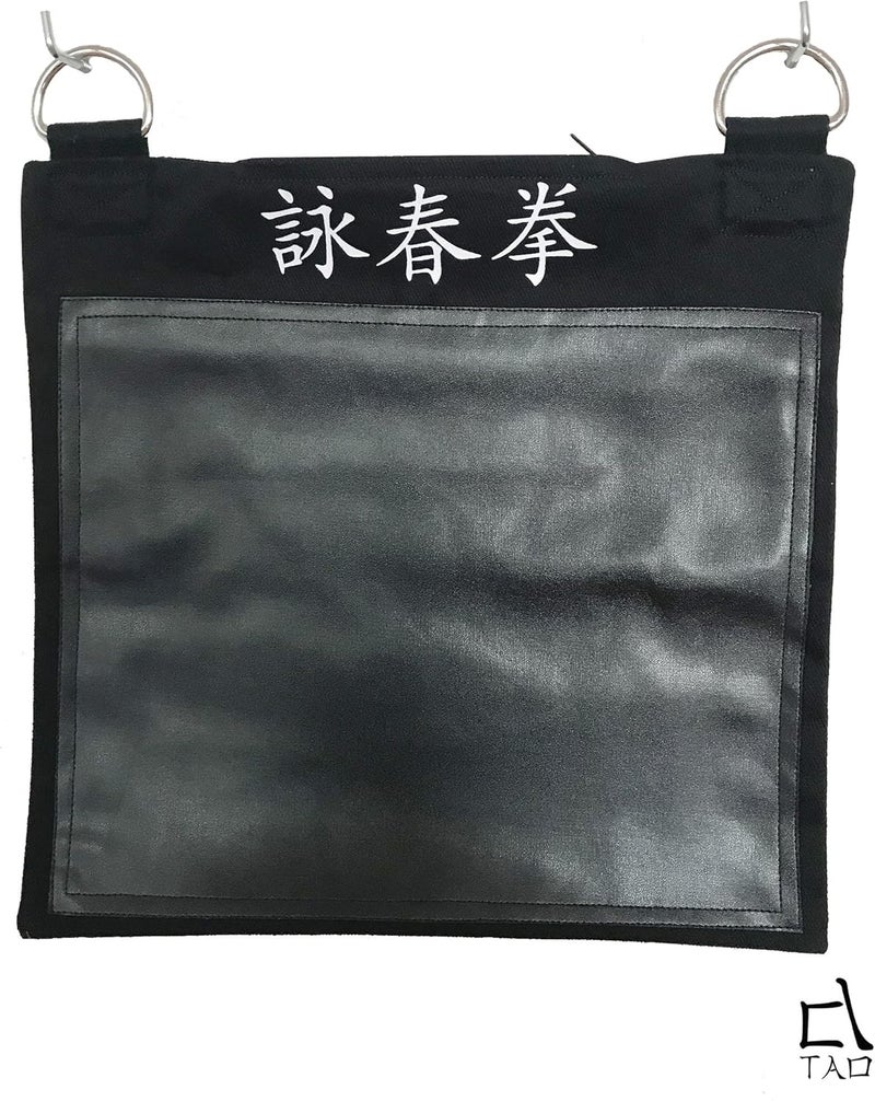 TAO Wing Chun Wall Bag Strike Target 1 Section Kung fu Canvas and PU Leather (unfilled) - Image 1